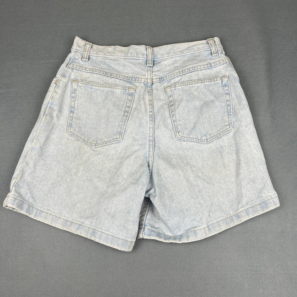 Vintage Wrangler Light Wash High Waisted Denim Shorts Size 10 Blue - Picture 8 of 9